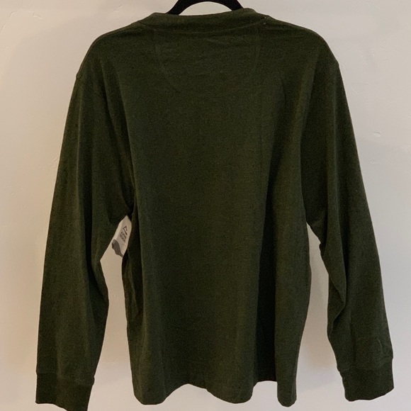 NWT-Alpine Design Forest Green Long Sleeve - Picture 6 of 8